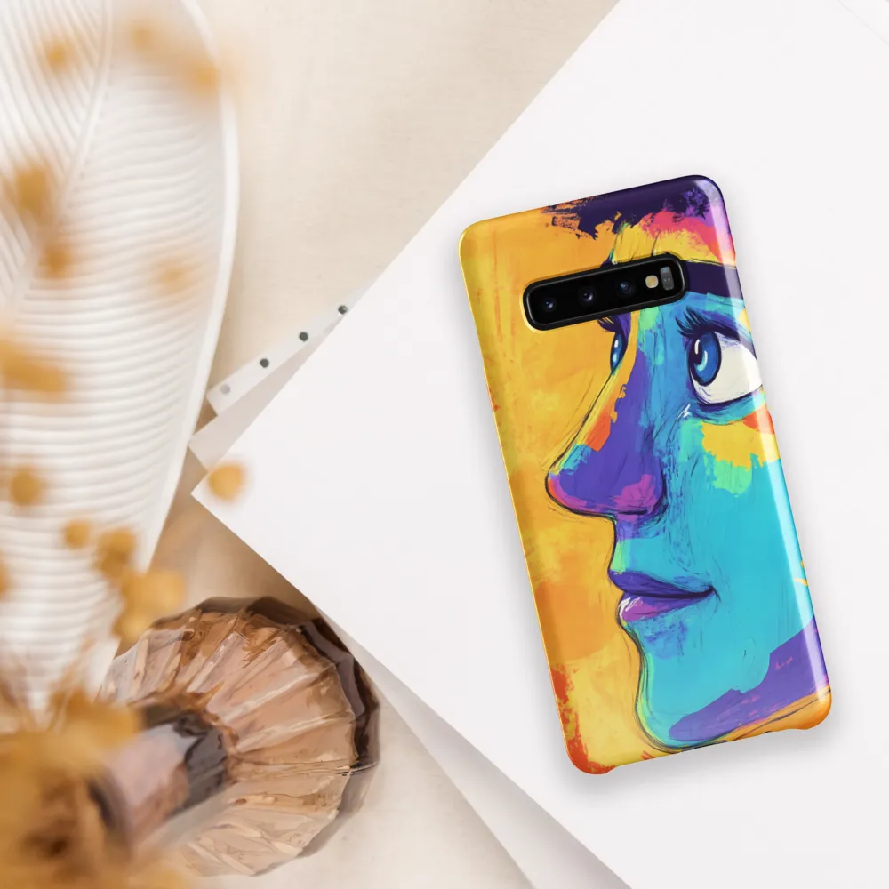 Whispers of Curiosity | Phone Case |  S10 Plus | Snap Case | Glossy