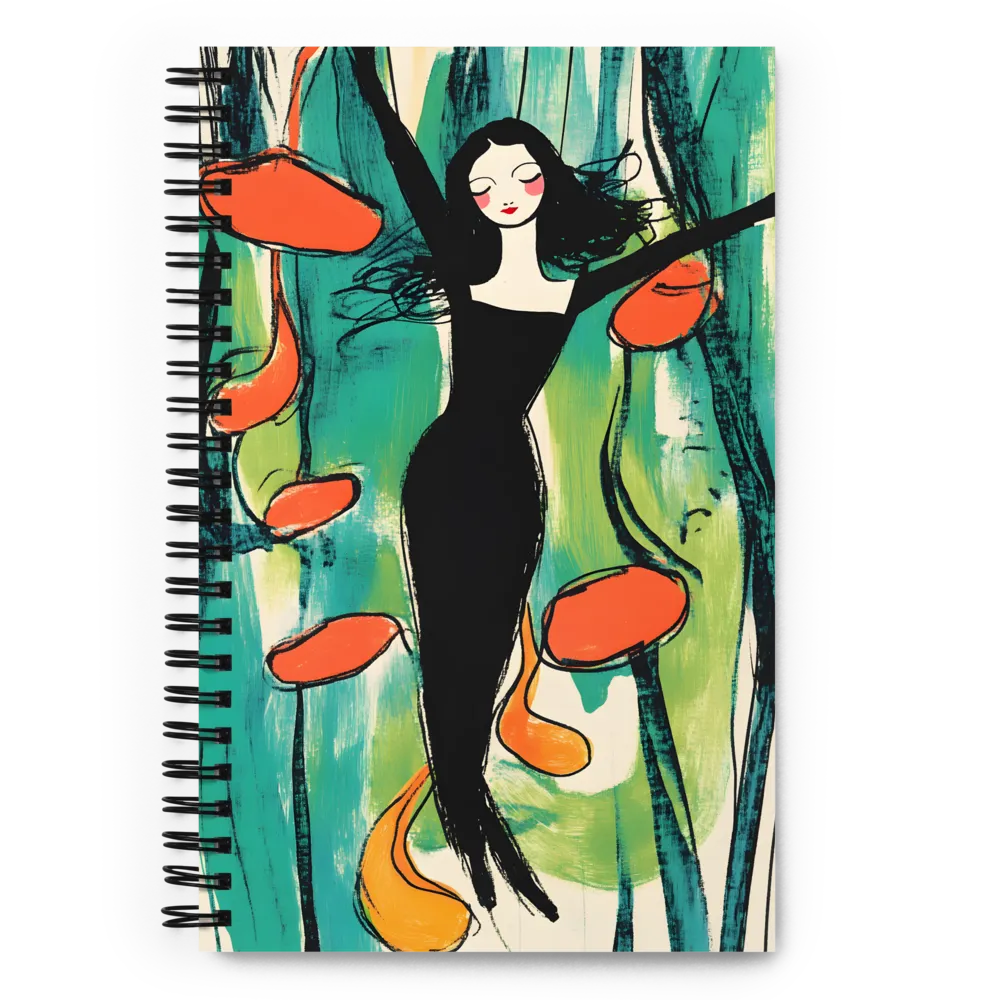 Dreams in Motion | Spiral Notebook