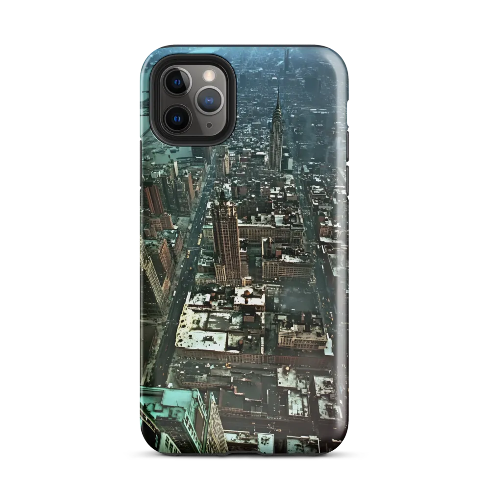 Aerial Symphony of Urban Life | Phone Case |  11 Pro Max | Tough Case | Glossy