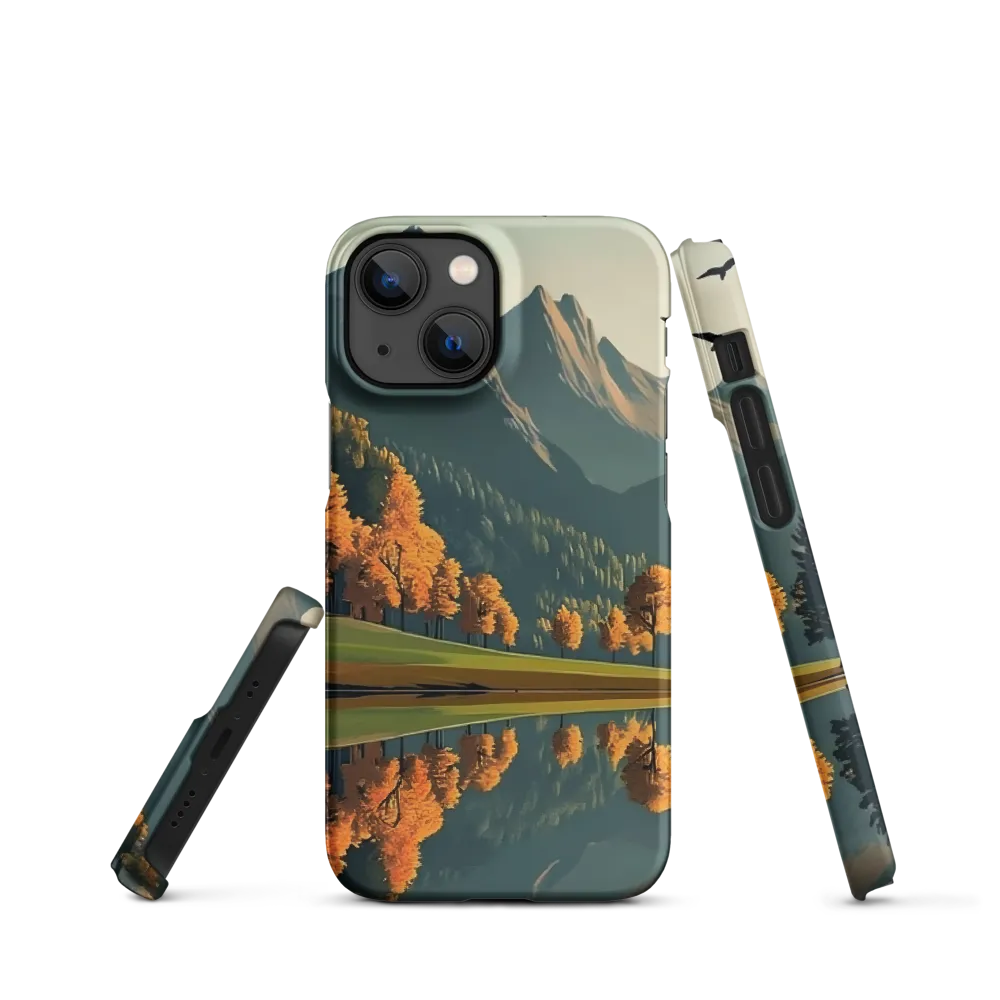 Reflections of Autumn | Phone Case |  13 Mini | Snap Case | Matte