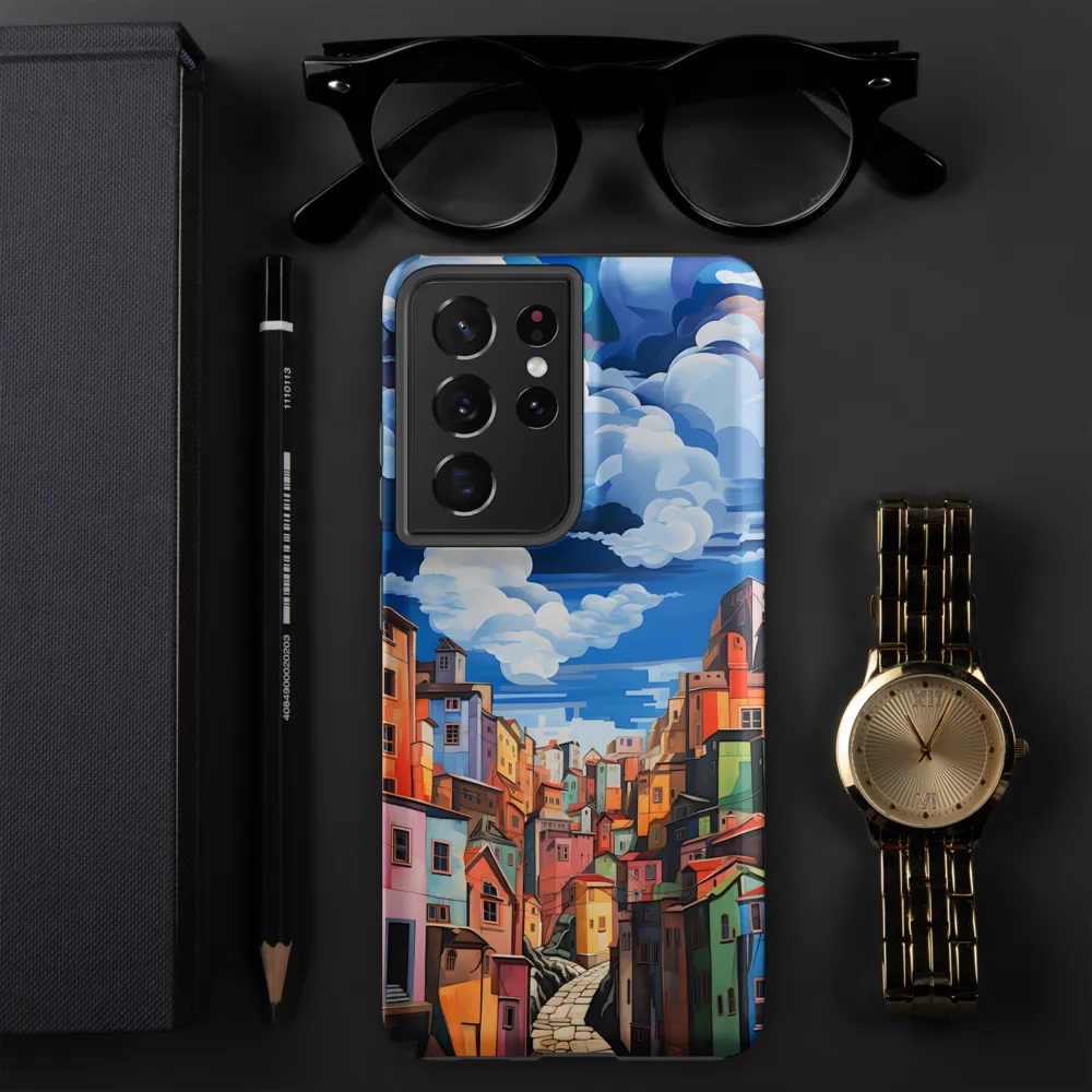 Whimsical Heights: A Vibrant Cityscape