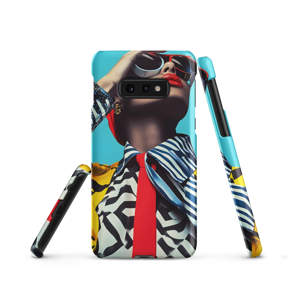 Chic Confidence in Bold Patterns