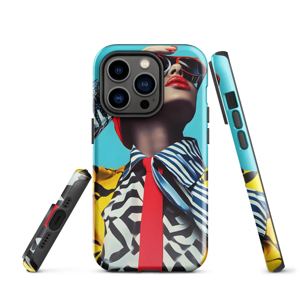 Chic Confidence in Bold Patterns