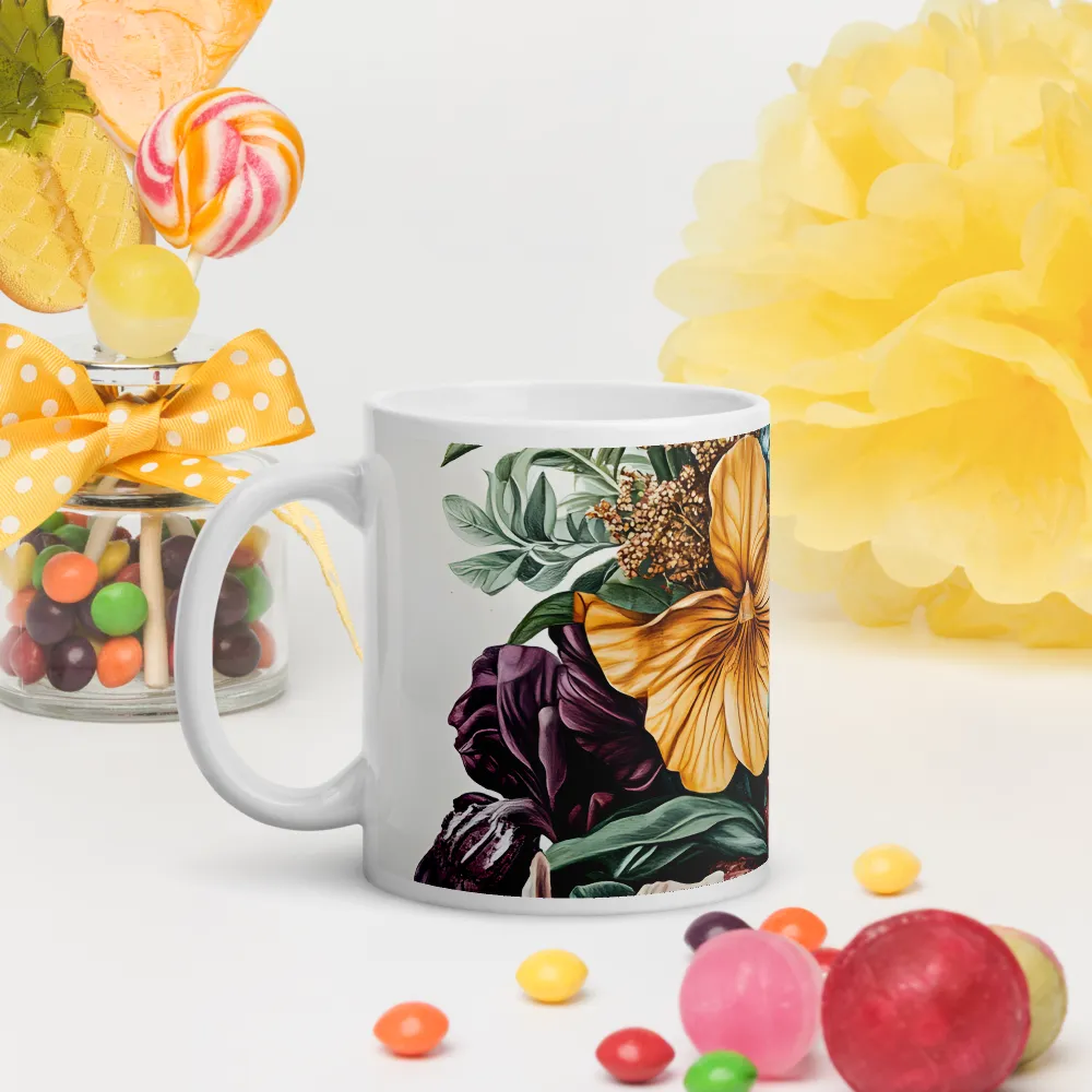 Floral Symphony | Mugs | Multiple Sizes & Colors