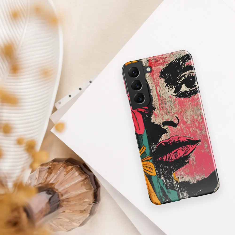 Feminine Flourish | Phone Case |  S22 Plus | Snap Case | Glossy