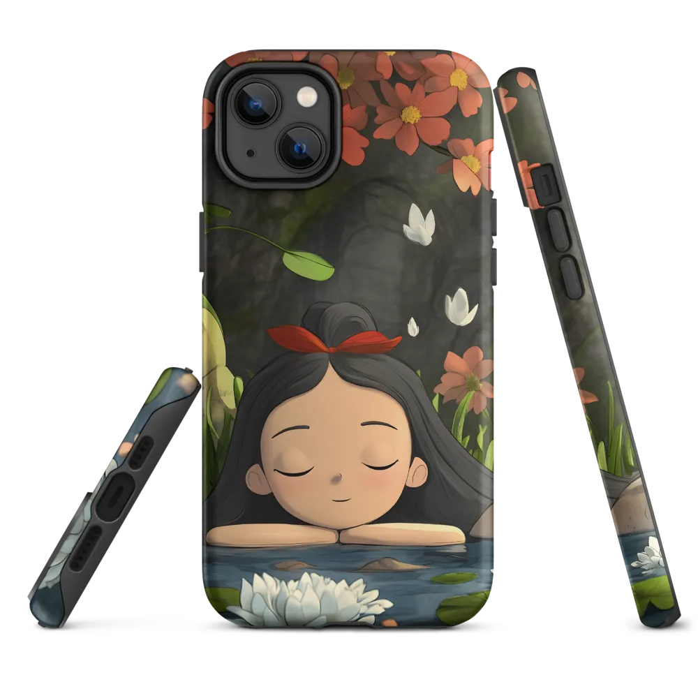 Tranquility by the Waterside | Phone Case |  14 Plus | Tough Case | Matte