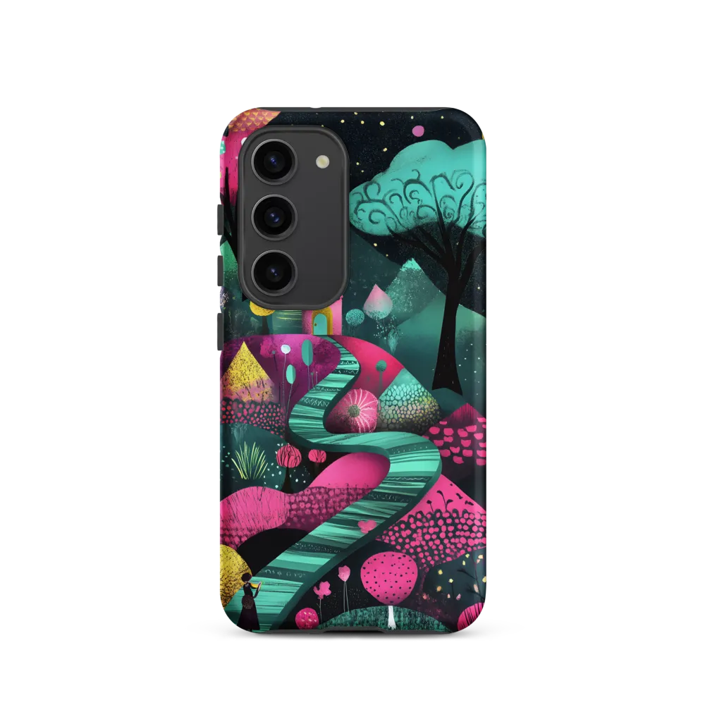 Whimsical Journey through Colorful Lands