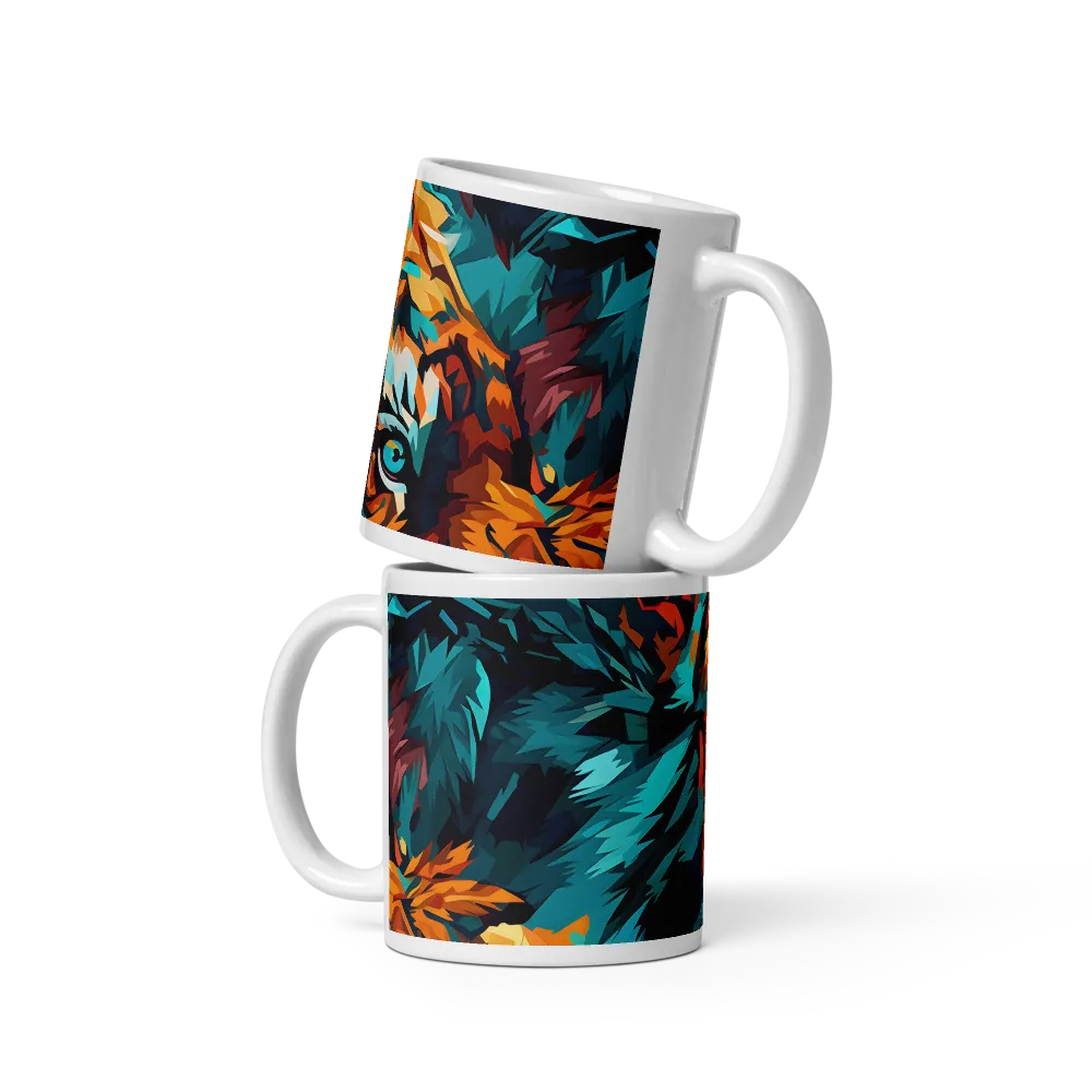 Wild Symphony: Abstract Tigers | Mugs | Multiple Sizes & Colors