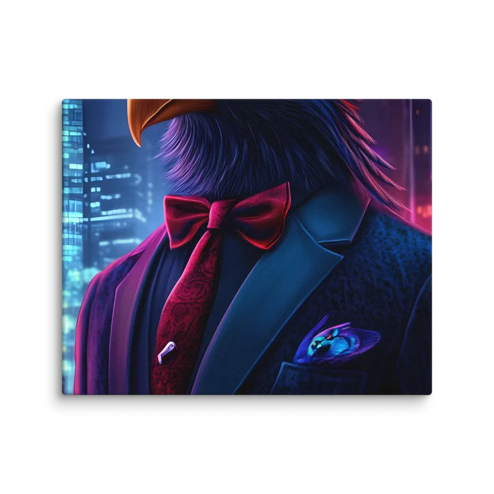 The Dapper Avian | Canvas | 8″×10″