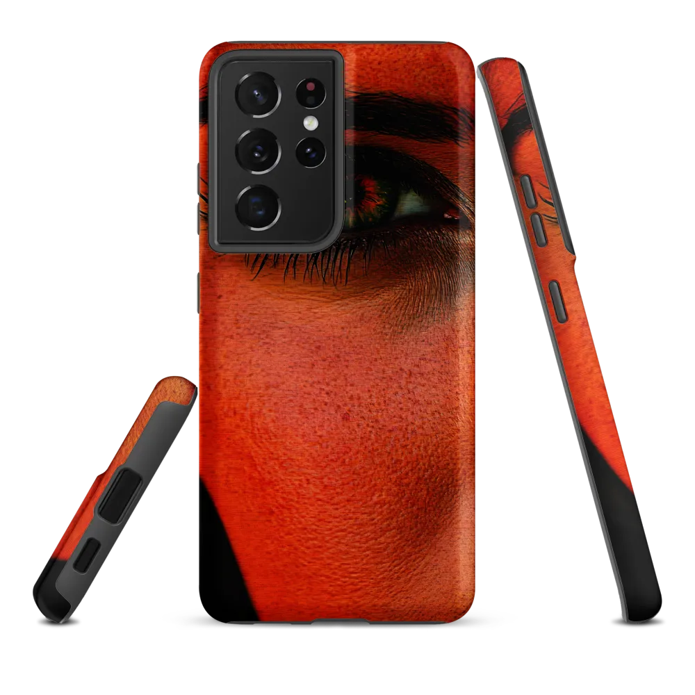 Gaze of Intensity | Phone Case |  S21 Ultra | Tough Case | Matte