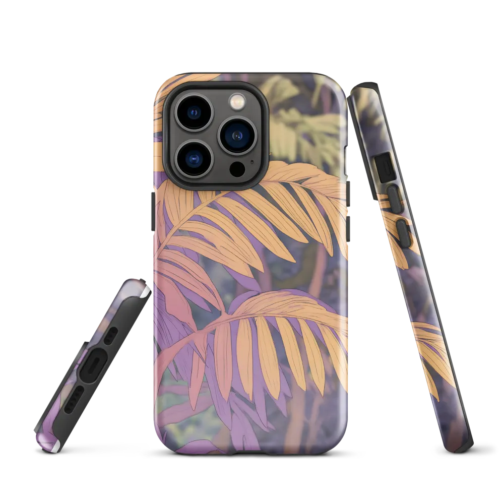 Harmonious Leaves in Digital Twilight