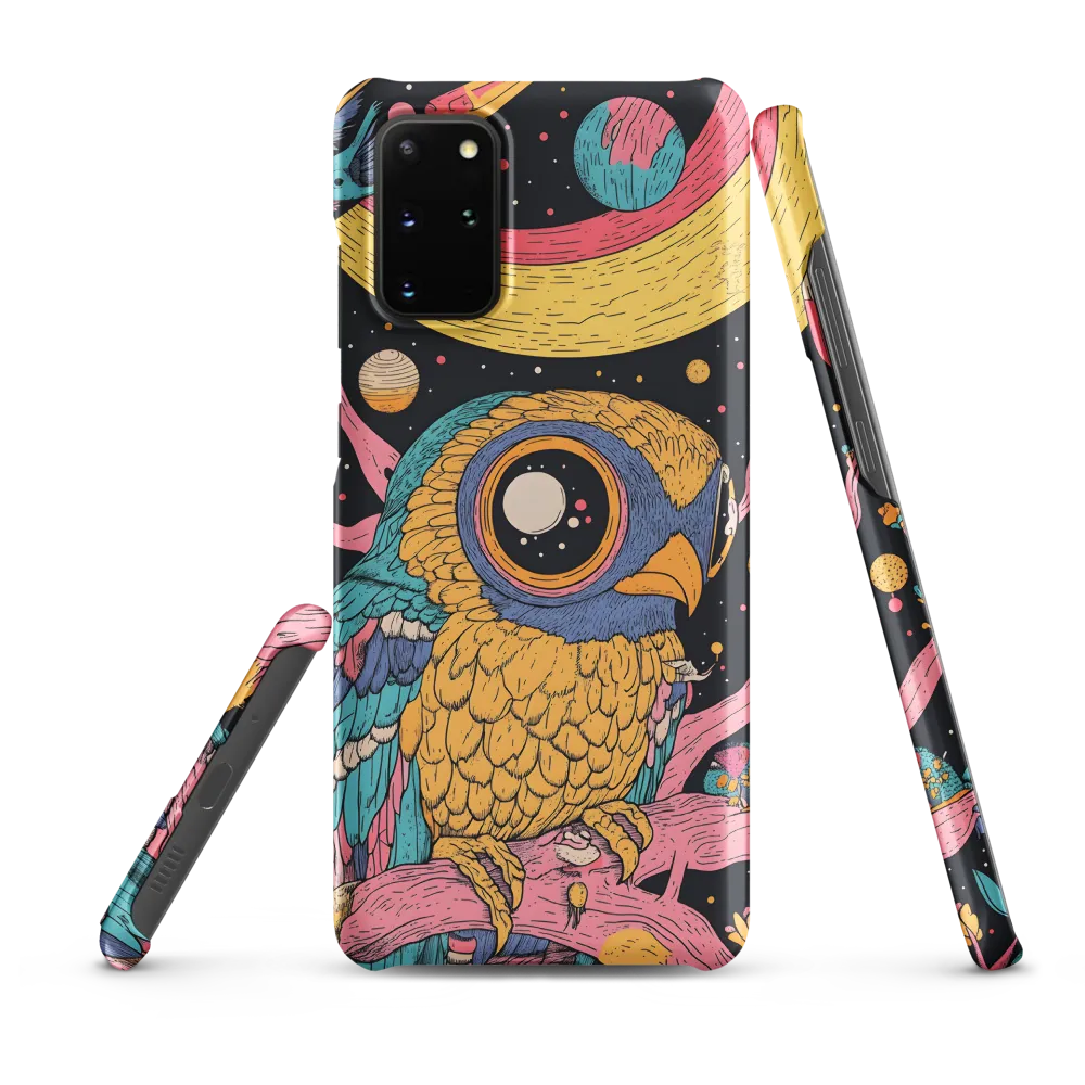 Whimsical Cosmic Owl