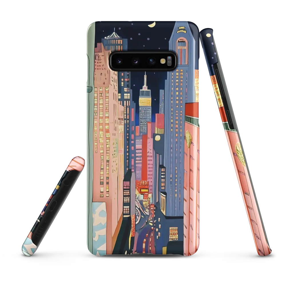Urban Dreamscape: A Pop Art Night | Phone Case |  S10 Plus | Snap Case | Matte