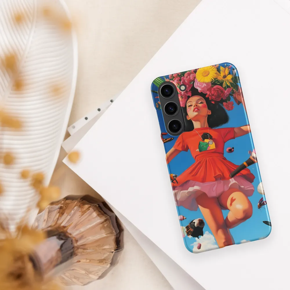 Joyful Whimsy | Phone Case |  S23 Plus | Snap Case | Matte