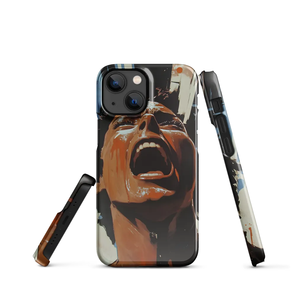 Raw Emotion: The Anguish Within | Phone Case |  13 Mini | Snap Case | Glossy
