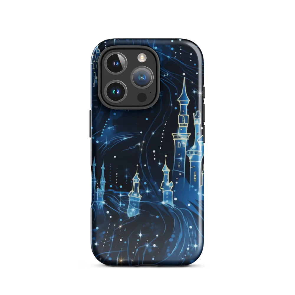 Dreamy Castles in a Starry Sky