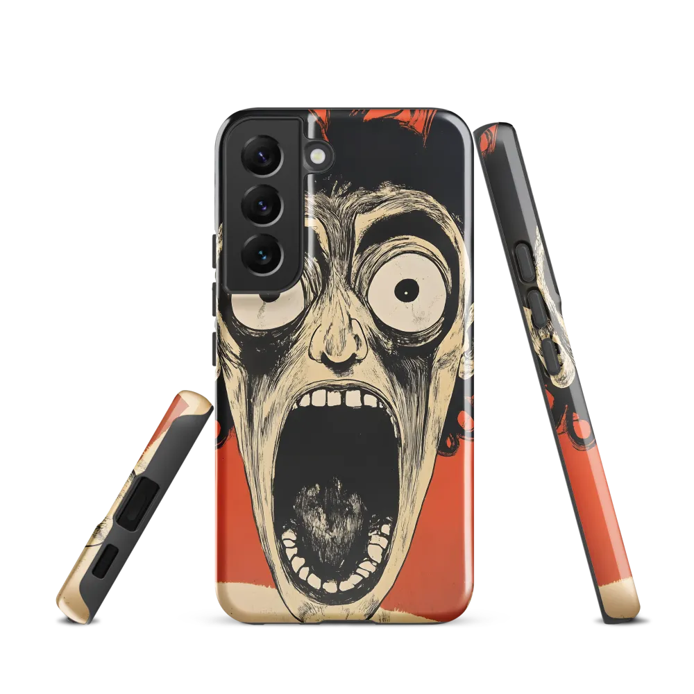 Echoes of Fear | Phone Case |  S22 | Tough Case | Glossy