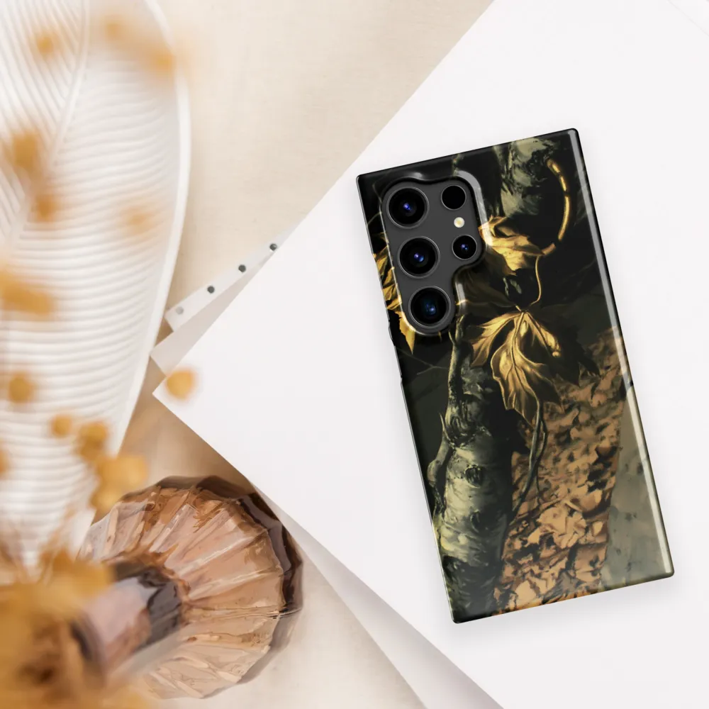 Golden Serenity: A Close Encounter with Nature