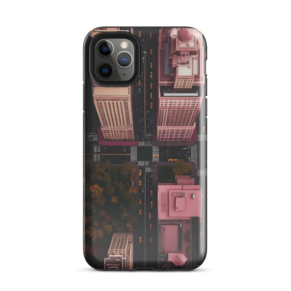 Urban Symphony: Aerial Perspectives | Phone Case |  11 Pro Max | Tough Case | Glossy