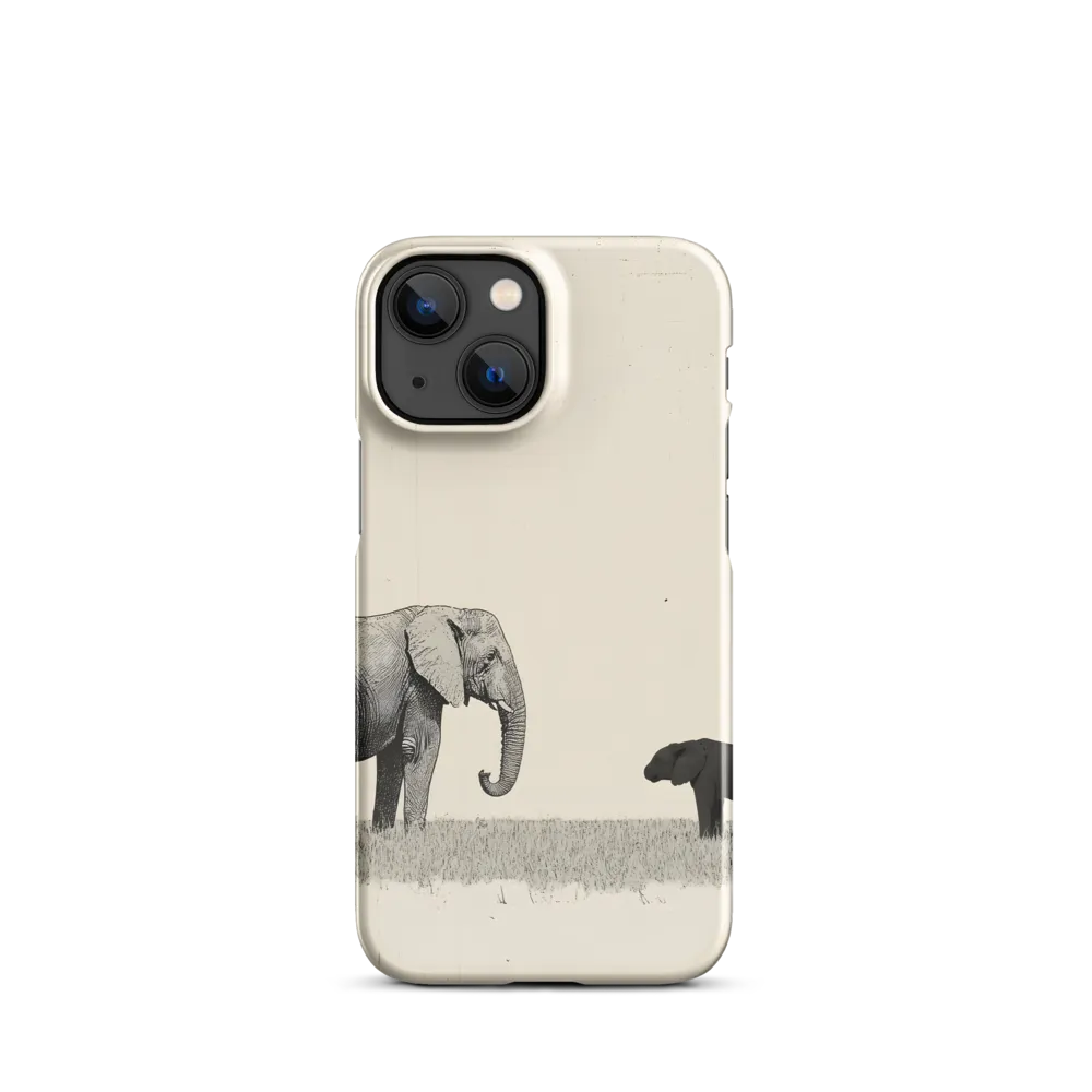Contrasting Companions | Phone Case |  13 Mini | Snap Case | Glossy
