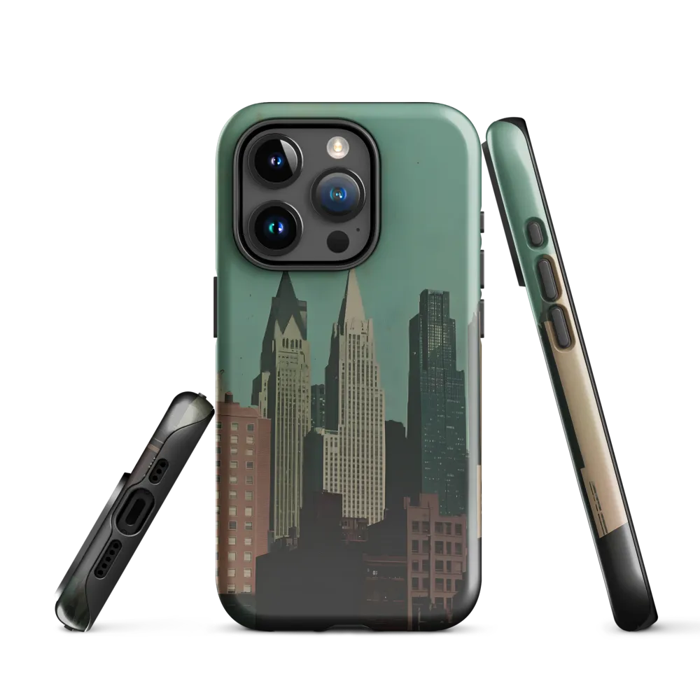 Urban Nostalgia: A Retro Cityscape