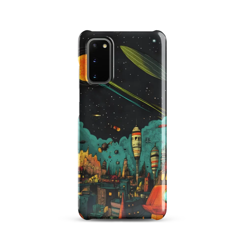 Galactic Cityscape: A Journey Through Imagination