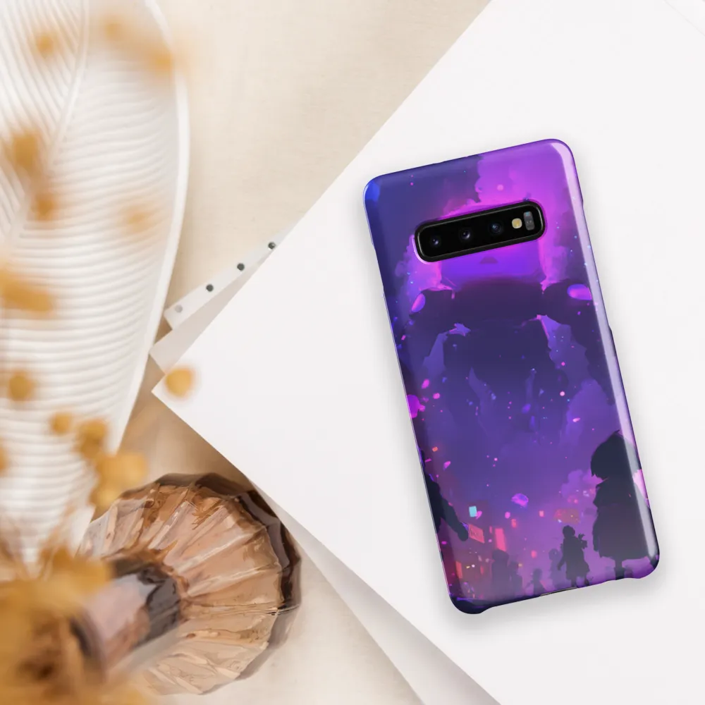 Awakening of the Neon Guardian | Phone Case |  S10 Plus | Snap Case | Glossy