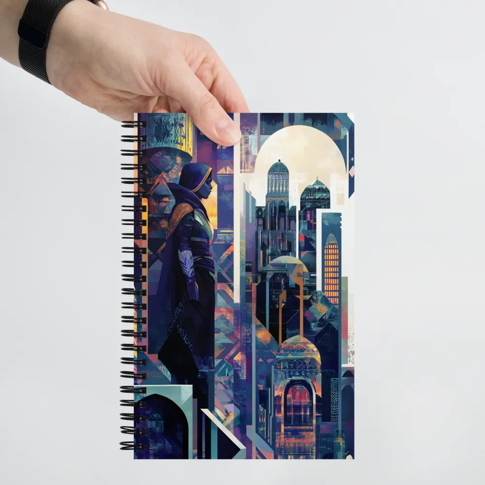 Reflections of a Distant Realm | Spiral Notebook