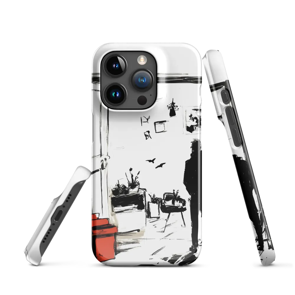 Through the Doorway of Solitude | Phone Case |  15 Pro | Snap Case | Glossy