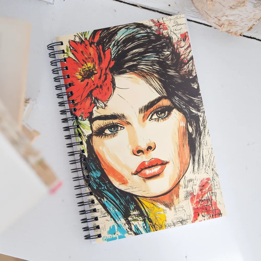 Vibrant Beauty | Spiral Notebook