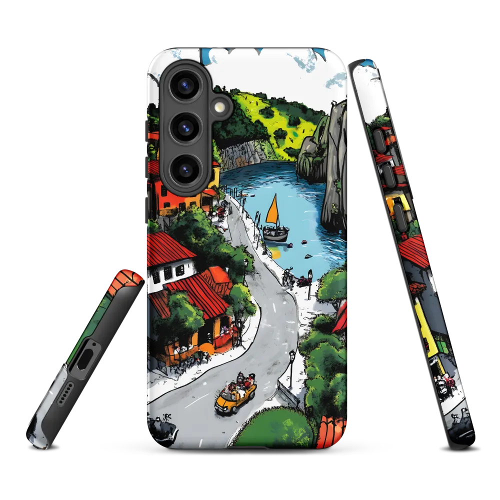 Whimsical Village by the Water