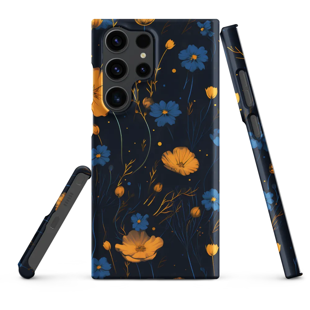 Nocturnal Blossoms | Phone Case |  S23 Ultra | Snap Case | Matte