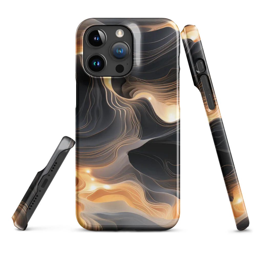 Fluid Harmony | Phone Case |  15 Pro Max | Snap Case | Glossy