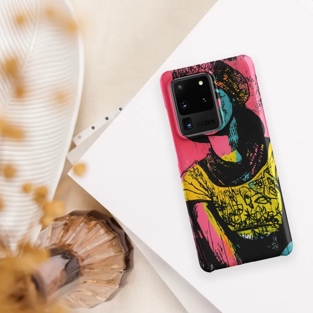 Urban Elegance: A Graffiti Portrait