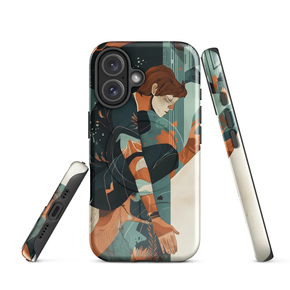 Harmony in Contemplation | Phone Case |  16 | MagSafe® Tough Case | Glossy