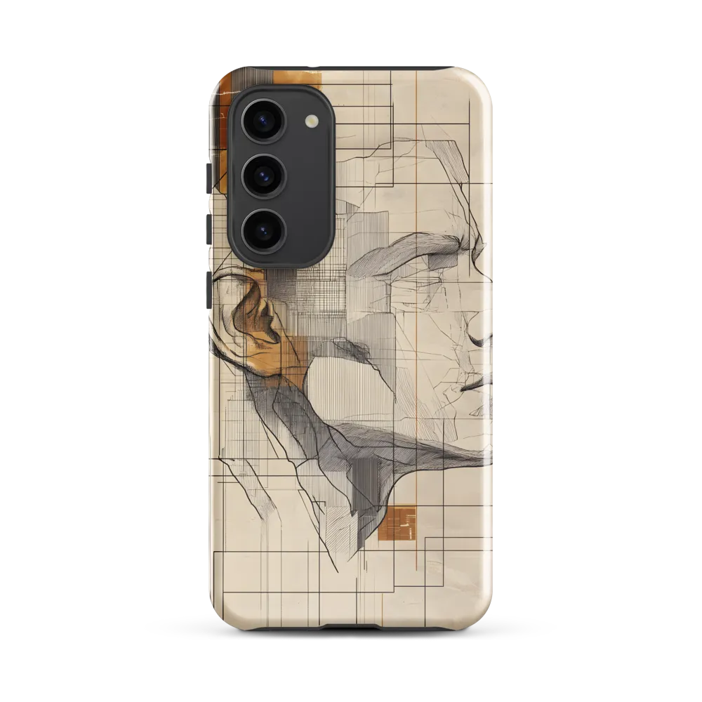 Geometric Reverie | Phone Case |  S23 Plus | Tough Case | Glossy