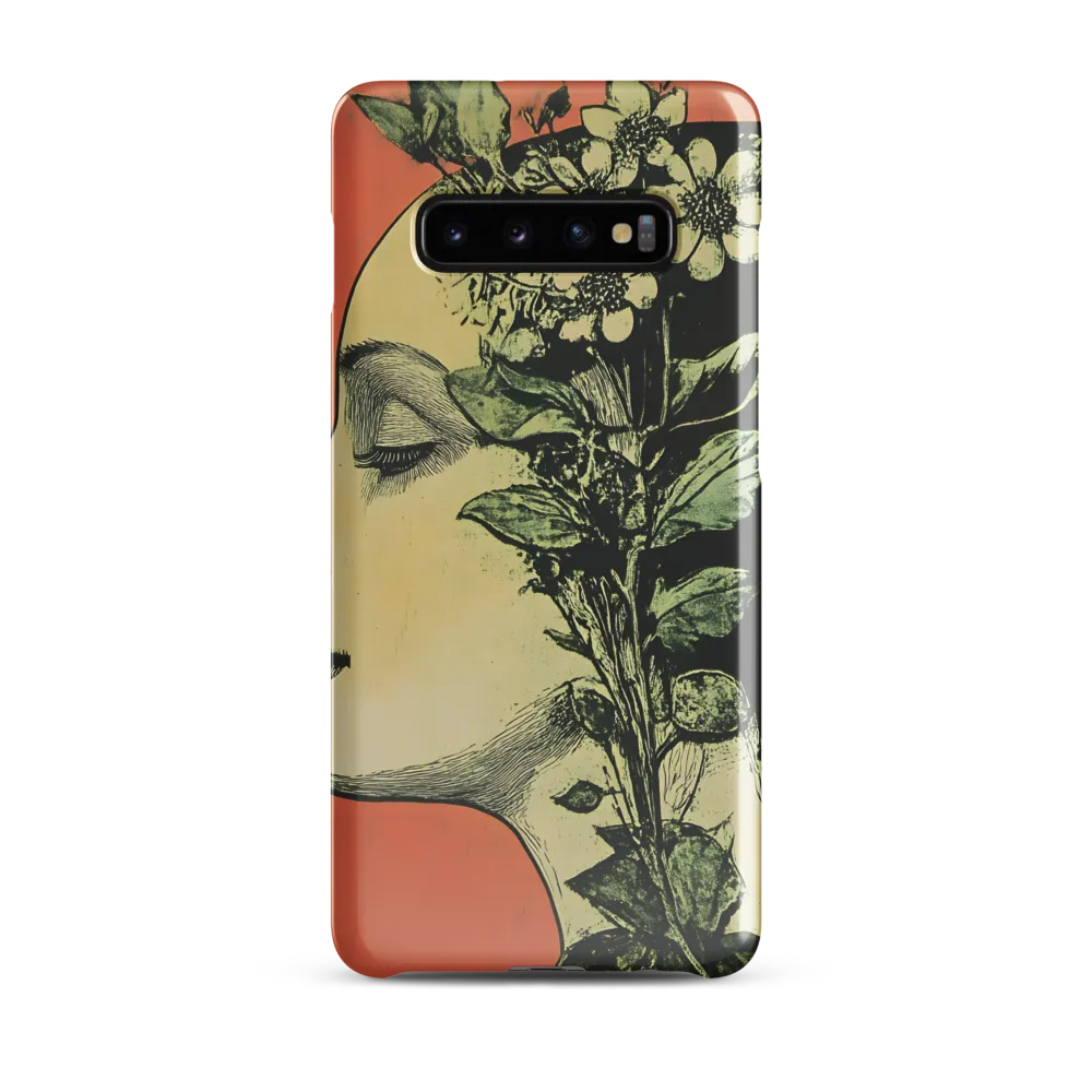 Harmony of Nature and Femininity | Phone Case |  S10 Plus | Snap Case | Glossy