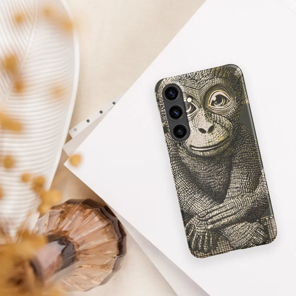 Intricate Primate Portrait