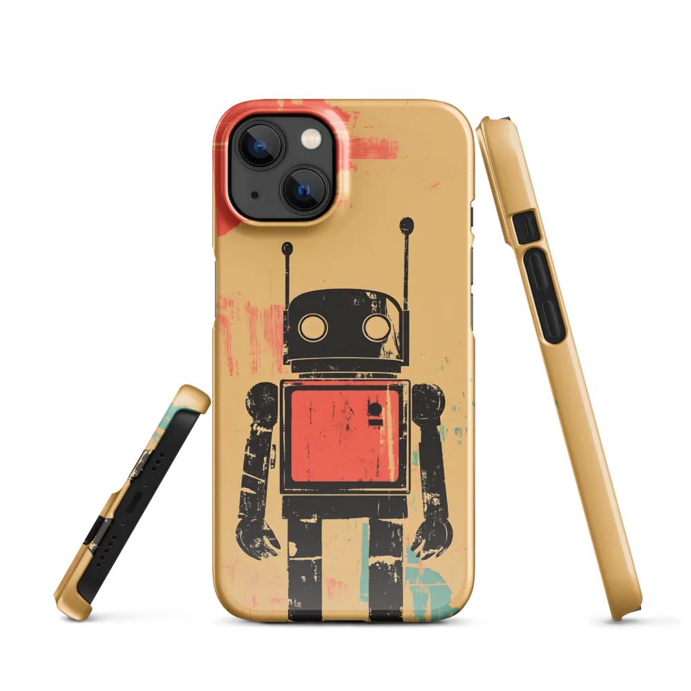 The Retro Robot | Phone Case |  13 | Snap Case | Glossy