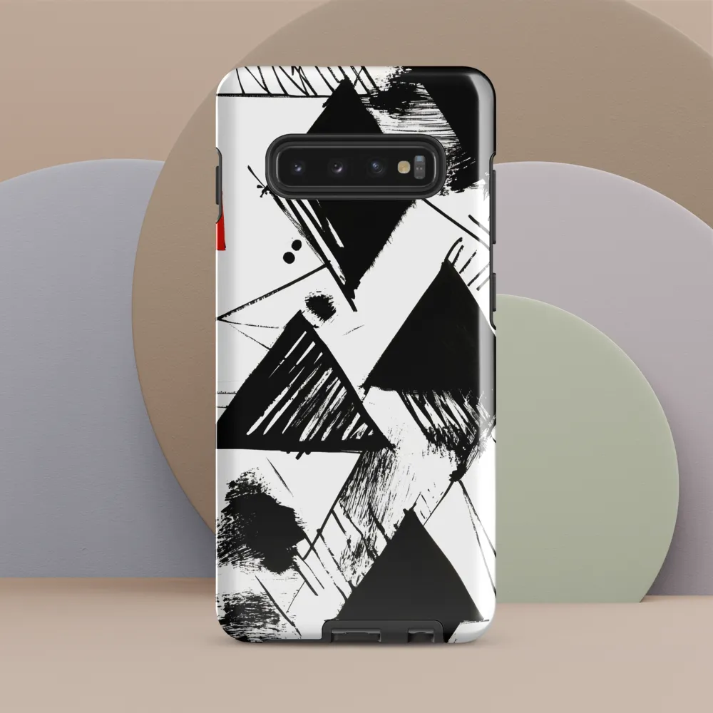 Dynamic Geometric Harmony | Phone Case |  S10 Plus | Tough Case | Glossy