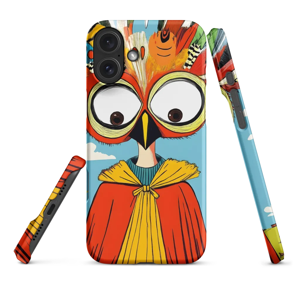 A Whimsical Encounter: The Owl-Human Fusion