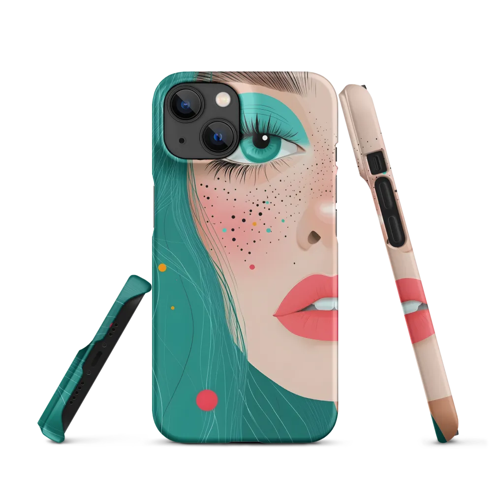 A Playful Portrait: Turquoise Temptation