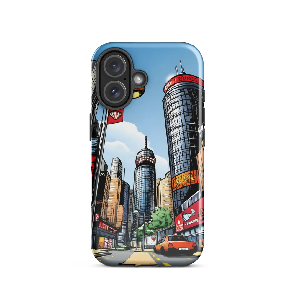 Urban Pulse: A Comic Cityscape