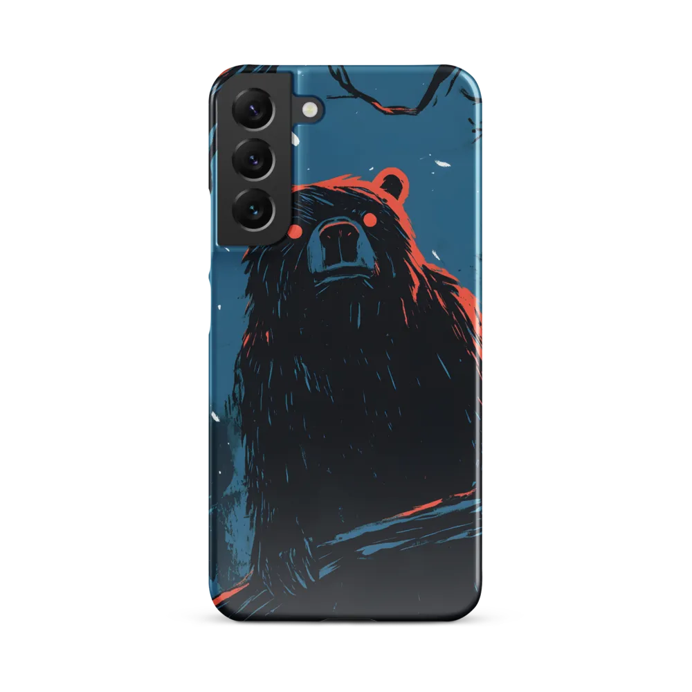 Eerie Majesty: A Bear in the Night