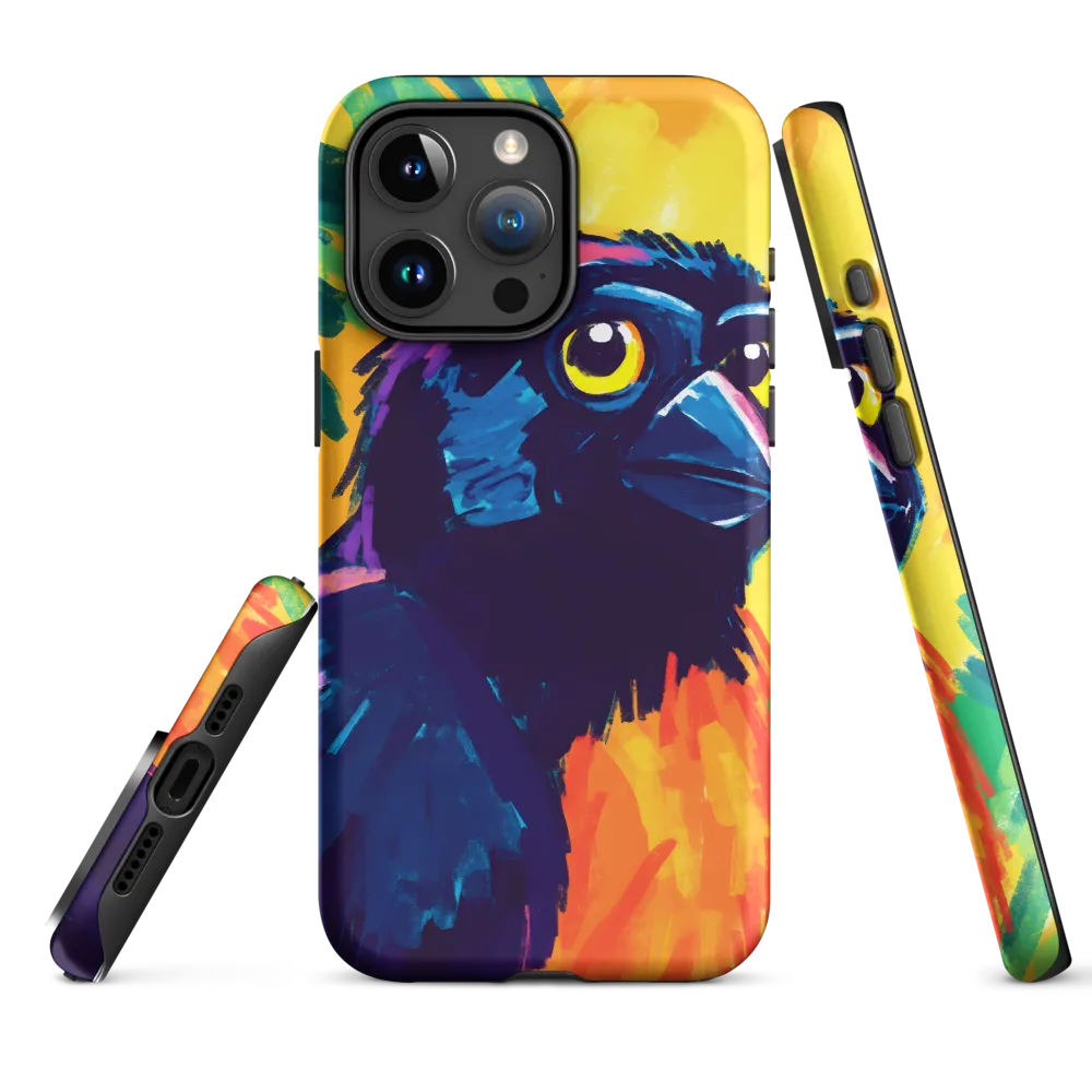 Vivid Avian Encounter