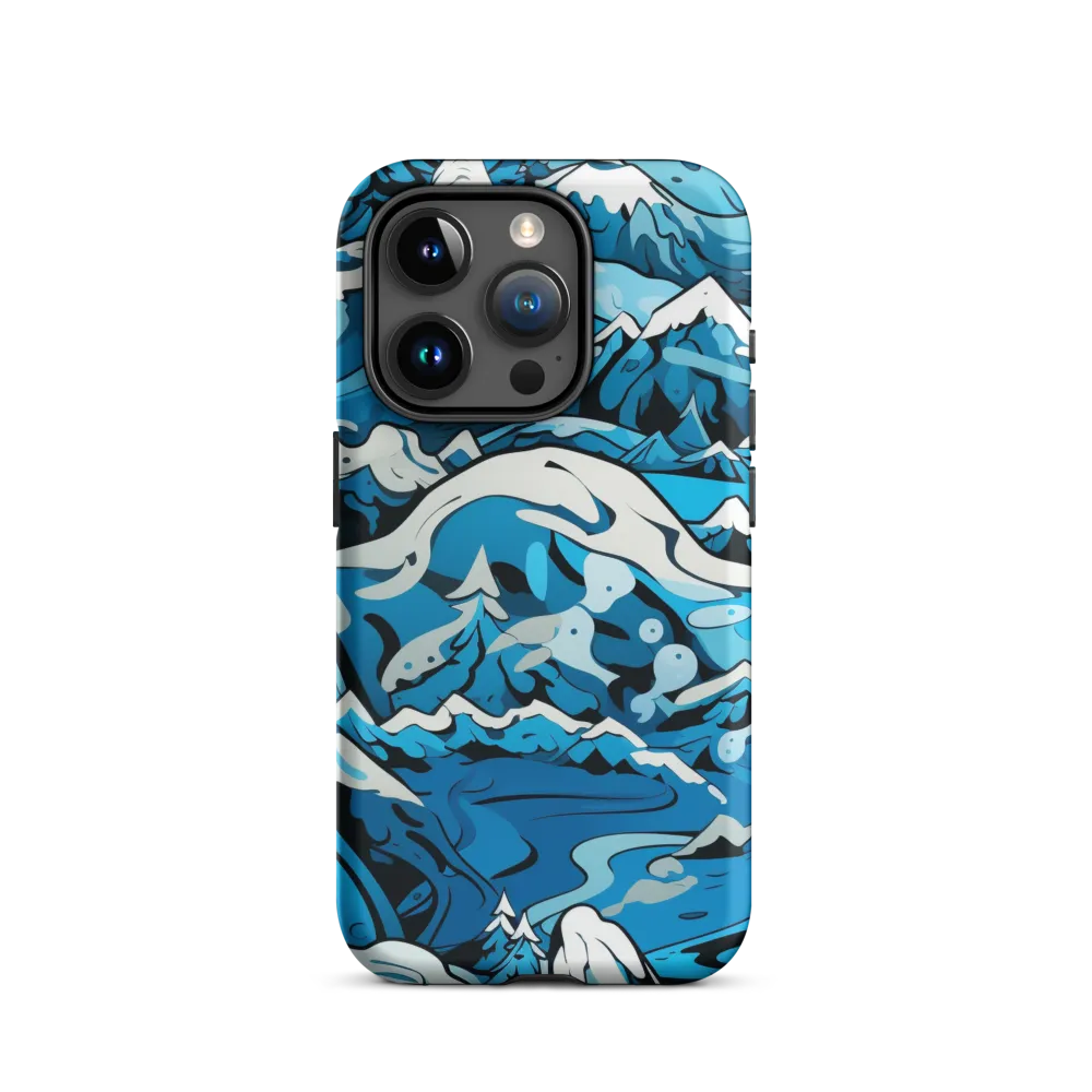 Frozen Harmony: A Blue Mountain Odyssey