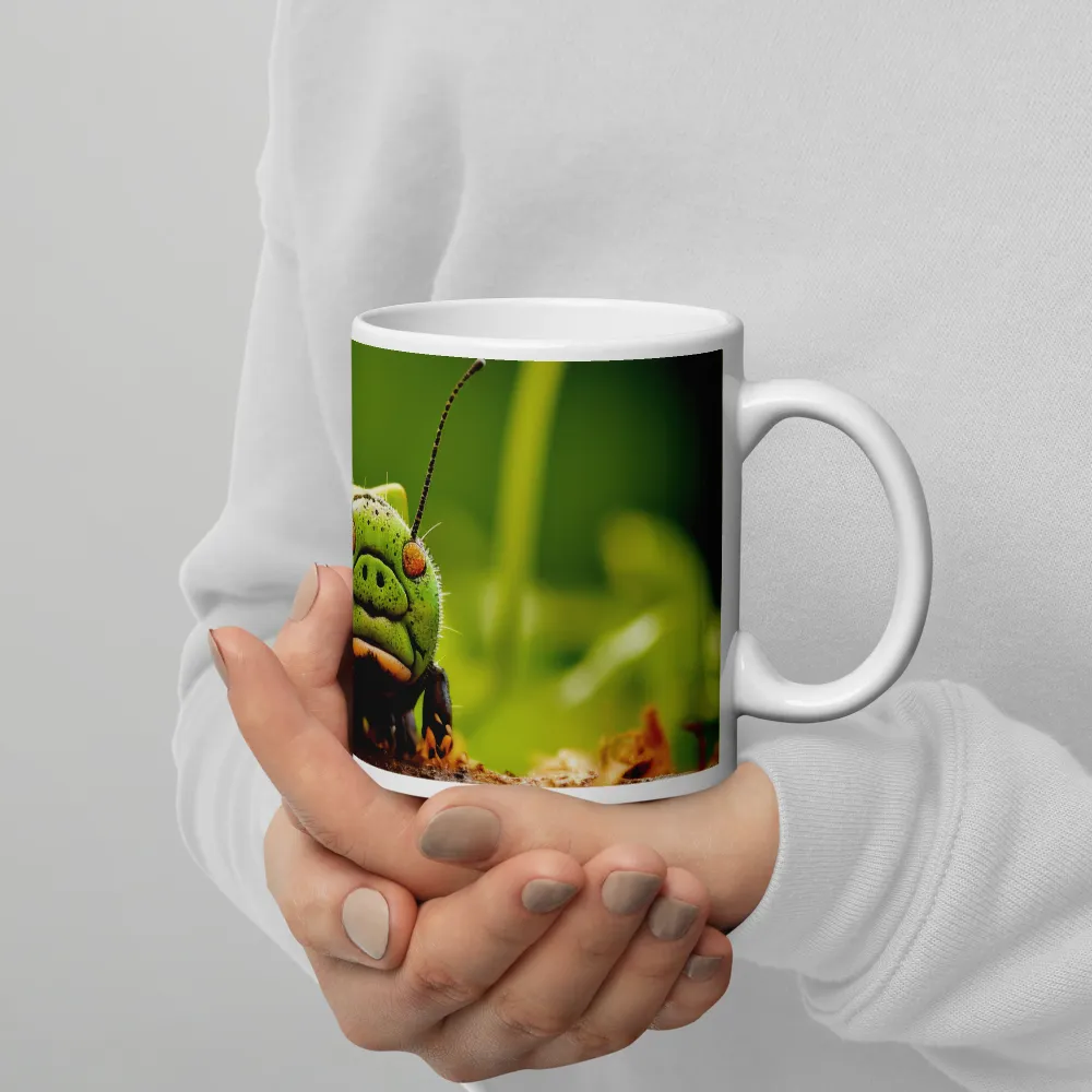 A Caterpillar's Luminous Journey | Mugs | Multiple Sizes & Colors