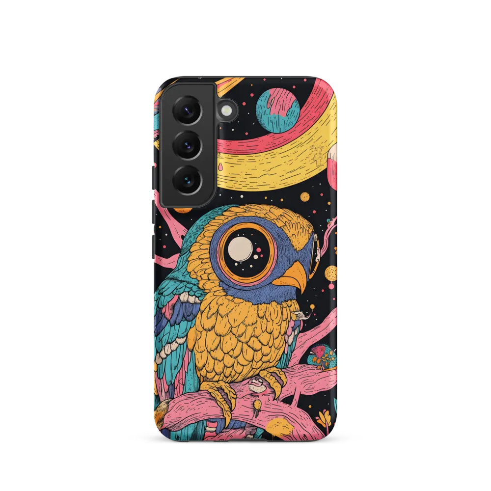 Whimsical Cosmic Owl | Phone Case |  S22 | Tough Case | Matte