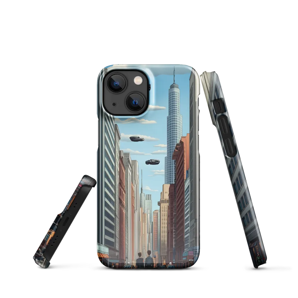 Futuristic Stroll through the Urban Skyline