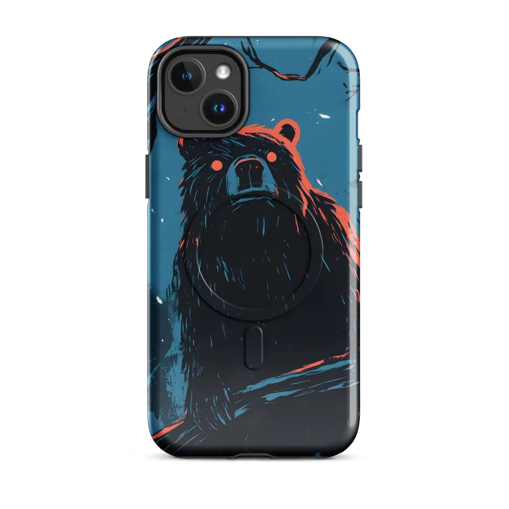 Eerie Majesty: A Bear in the Night